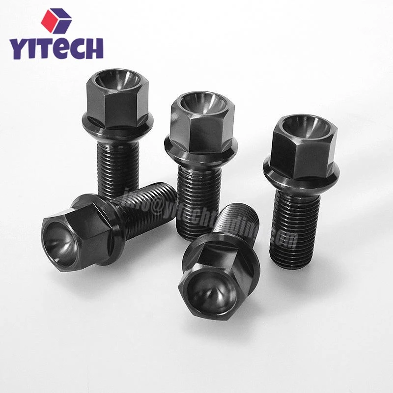 ISO Certificate M12 M14 Gr2 Titanium Fastener ISO Certificate M12 M14 Gr2 Titanium Fastener